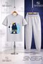 Children's Ayicik Syh Surf Hat 3-Piece T-Shirt Tracksuit Set - 3