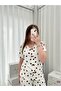 Women's Oslo Fabric Short Sleeve Patterned Pajama Set - 4