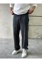 Baggy Sweatpants with Elastic Cuffs and Waistband - 3