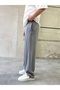 Baggy Sweatpants with Elastic Cuffs and Waistband - 3