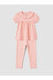 Gencc Quality Printed Baby Girl Blouse and Leggings - 2