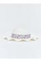 Floral Straw Girl's Fedora Hat (S6)