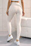 Premium High Waist Push up Shaping Belize Leggings 4006 Ecru - 7