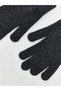 Black Basic Men's Gloves 2-Pack - 3