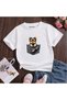 Cep Doge Printed 100% Cotton Crew Neck Kids Unisex T-Shirt 5 6 -7 8-9 10 -11 12 Years Old