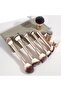 7pcs Makeup Brush Set Double Sided Kabuki Makeup Brushes Contour Brush for Foundation Liquid - 4