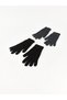 Black Basic Men's Gloves 2-Pack