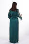 women satin jalabiya dress - 6