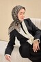 Twill Silk Scarf Leopard Ecru 90X90 - 2