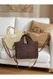 Perla Imported Straw Crossbody Women's Shoulder Bag - 4
