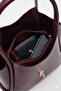 Women's Handbag and Makeup Bag Set with Crossbody and Shoulder Strap - 6