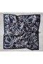 Twill Silk Scarf Milky Way Midnight Blue 90X90 - 5