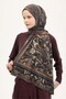 Urban Hours Antique Dark Brown Mayda Shawl 190X70 - 2