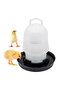 Chick Waterer 0.75 ml Quality Plastic + Feeder Plate () - 3