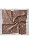 Twill Silk Scarf Serenit Orange 90X90 - 5