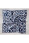 Twill Silk Scarf Serenit Cream Blue 90X90 - 5