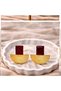 Xuping Vintage Half Moon Geometric Colorful Stone Earrings - Steel Anti-Allergic Vip Non-Tarnish Luxury Women's Earrings - 3