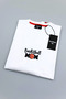 Basketball Ball Pattern Embroidered 100% Cotton Oversized Women's T-Shirt - Basketball Mom Basic Comfortable Loose Fit T-Shirt - Mom Gift Cotton Basketball Sports White T-Shirt - 4