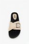 Women's Orthopedic Sole Slippers with Buckle Detail, Thick Sole, Comfortable All Day, Stylish Design - 5