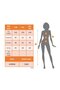 Women's Strappy V-Neck Patterned Long Single Jersey Dress - 4