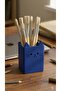 Blue Cat Figured Pen Holder Cat Design Pen Holder Study Desk Accessory