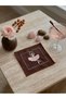 Set of 4 Ballerina Embroidered Coasters – Cocktail & Presentation Napkins (14X14 cm) - 2