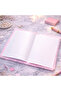 Pink Plush Notebook with Heart - 5