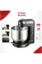 350W Electric Stand Mixer with 3.5L Large Capacity Bowl & 5-Speed Control - Black - 3