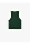 Comfortable Fit Sleeveless Crew Neck Basic Sports Tank Top - 3
