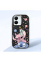 Vivo Y36 4G/5G Compatible Shock-Absorbing Camera Protected Black Silicone Patterned Case