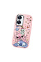 Realme C55 Compatible Shock-Absorbing Camera Protected Pink Silicone Patterned Case - 3