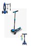 Swing lighted 3 wheel scooter blue - 4