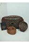 Women's Luxury Design Lined 2-Compartment Coin Purse Desing Hand Shoulder Bag 15X25Cm