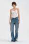 Women's Front Lace Detailed Design Crop Corset - 5
