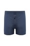Men's Towel Waist Buttoned Boxer Navy Blue - 6