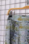 Women's Plus Size Lycra Midi Length A-Line Snake Patterned Mother Combed Cotton Skirt - 4