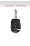 Clio Dacia Sandero Stepway Logan Duster Dokker Stepwa Black Silver Case 3 Keys - 2
