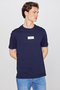 100% Cotton Breathable Fabric Regular Fit T-Shirt with Logo Detail - 2