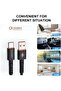 CCC130 USB-A to Type-C Cable 1Meter, Nylon Braided 18W Fast Charging & Data Sync Cable - 2