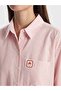 LCW Modest Striped Oversize Poplin Women's Shirt Tunic - 3