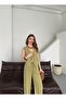 Khaki 3-Layered Vest Muslin Set - 8486 - 7