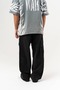 Street Canvas Paint Effect Baggy Jean Trousers with Cargo Pocket Detail - 6