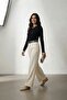 My Fashion Belted Pleated Trousers with Curled Legs - 2