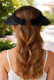 Wicker Visor Hat - Visor - Protective Hat - 2