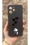 Poco X5 Pro Compatible Heart Panda Patterned Silicone Shock-Absorbing Classic Protective Rubber Case - 2