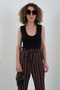 Striped Carrot Trousers - 2