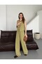 Khaki 3-Layered Vest Muslin Set - 8486 - 8