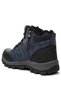 Xsp Navy Blue Outdoor Fur Men's Winter Boots Shoes - 3