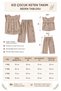 Girl's Linen Suit Embroidered Blouse Pants 1-2-3-4 Years Old Summer Suit - 4