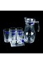 Glass Water Jug Set, 7 pcs - 5
